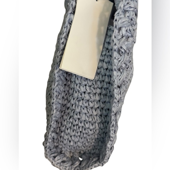 NWT H&M Small Straw Braided Crossbody Bag - Picture 7 of 8